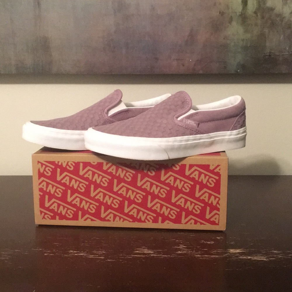 Vans Classic Slip-on with embossed checker design
